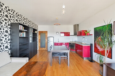 U Uranie, Holešovice - Prague 7 | Rent, Apartment One-bedroom (2+kk), 73 m²