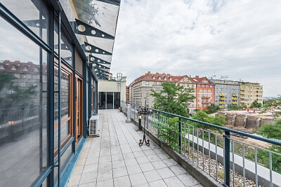 Hradecká, Vinohrady - Prague 3 | Rent, Apartment Three-bedroom (4+1), 280 m²