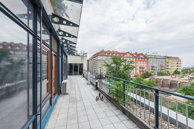 Hradecká, Vinohrady - Praha 3 | Pronájem, Byt 4+1, 280 m²