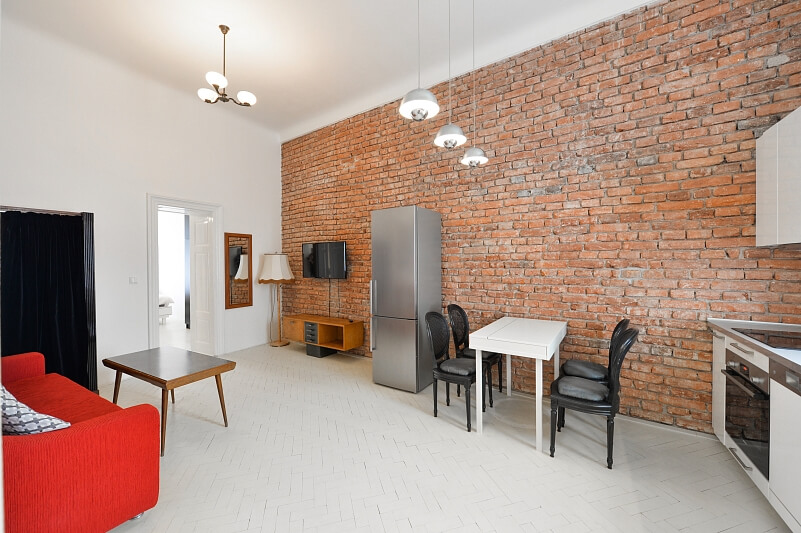 Mezibranská, Nové Město - Prague 1 | Rent, Apartment One-bedroom (2+kk), 50 m²