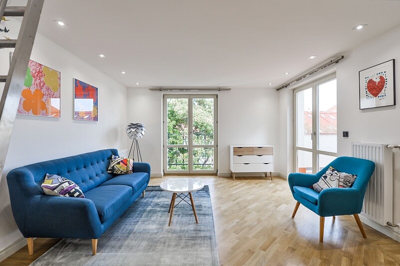 Přemyslovská, Vinohrady - Prague 3 | Rent, Apartment Studio (1+kk), 58 m²