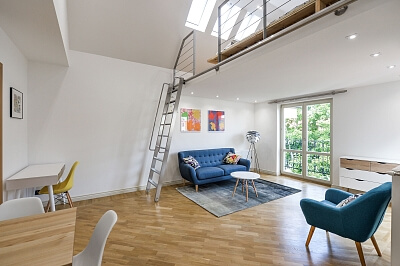 Přemyslovská, Vinohrady - Prague 3 | Rent, Apartment Studio (1+kk), 58 m²