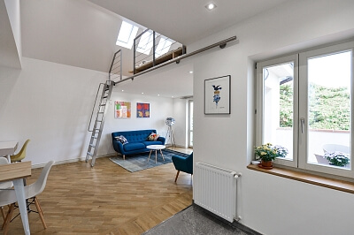 Přemyslovská, Vinohrady - Praha 3 | Pronájem, Byt 1+kk, 58 m²