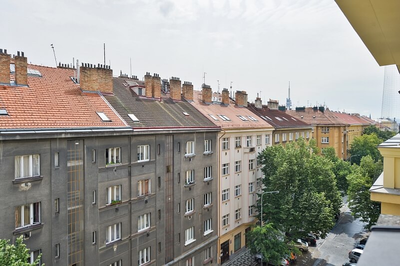 Žerotínova, Žižkov - Prague 3 | Rent, Apartment One-bedroom (2+kk), 54 m²