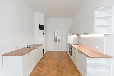 Janáčkovo nábřeží, Smíchov - Prague 5 | Rent, Apartment Two-bedroom (3+1), 107 m²