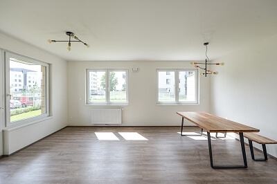 Svatošových, Vysočany - Prague 9 | Rent, Apartment Two-bedroom (3+kk), 92 m²