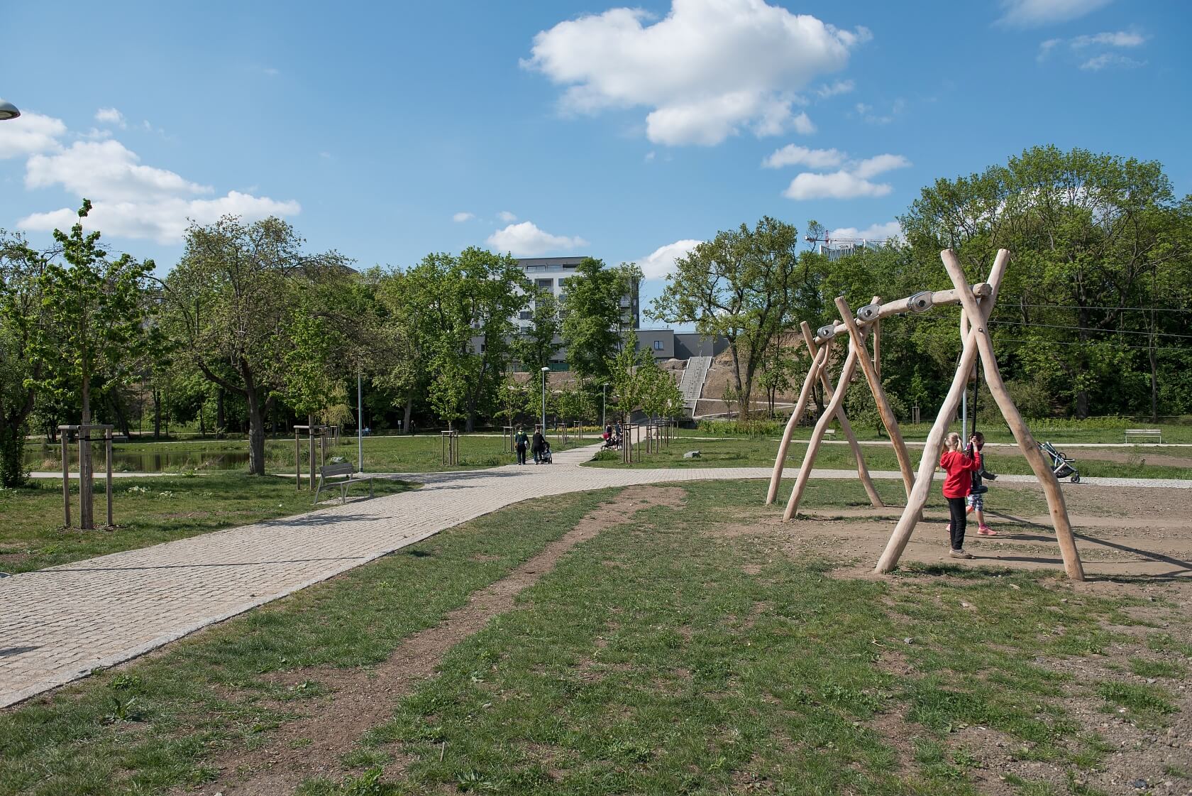 Svatošových, Vysočany - Prague 9 | Rent, Apartment Two-bedroom (3+kk), 92 m²