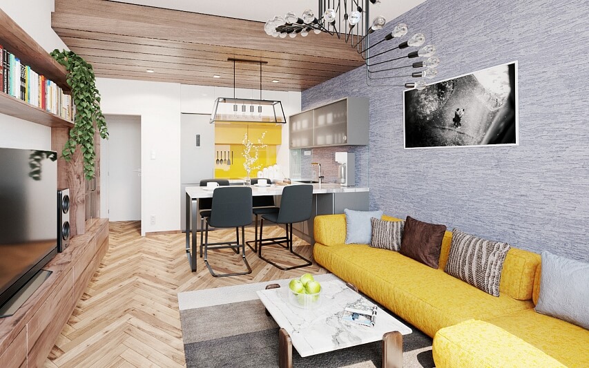 Bubenská, Holešovice - Prague 7 | Sale, Apartment One-bedroom (2+1), 63 m²