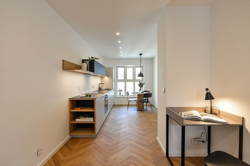 Žižkov - Prague 3 | Rent, Apartment One-bedroom (2+kk), 47 m²