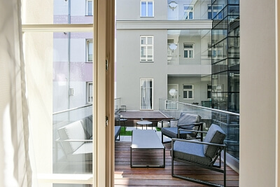 Žižkov - Prague 3 | Rent, Apartment One-bedroom (2+kk), 62 m²