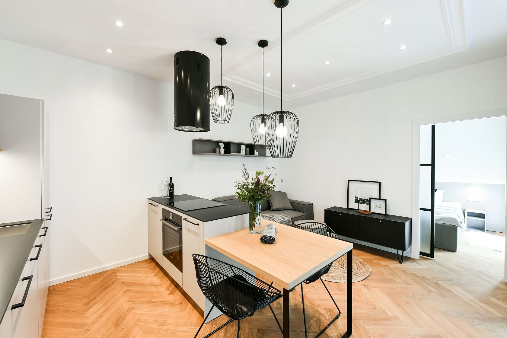 Žižkov - Prague 3 | Rent, Apartment One-bedroom (2+kk), 62 m²