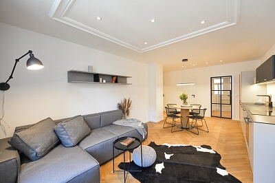 Žižkov - Prague 3 | Rent, Apartment One-bedroom (2+kk), 55 m²