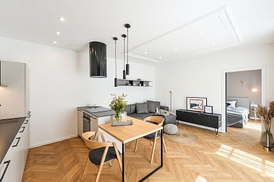 Žižkov - Prague 3 | Rent, Apartment One-bedroom (2+kk), 42 m²