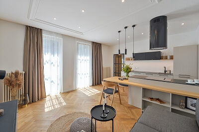 Žižkov - Prague 3 | Rent, Apartment One-bedroom (2+kk), 42 m²