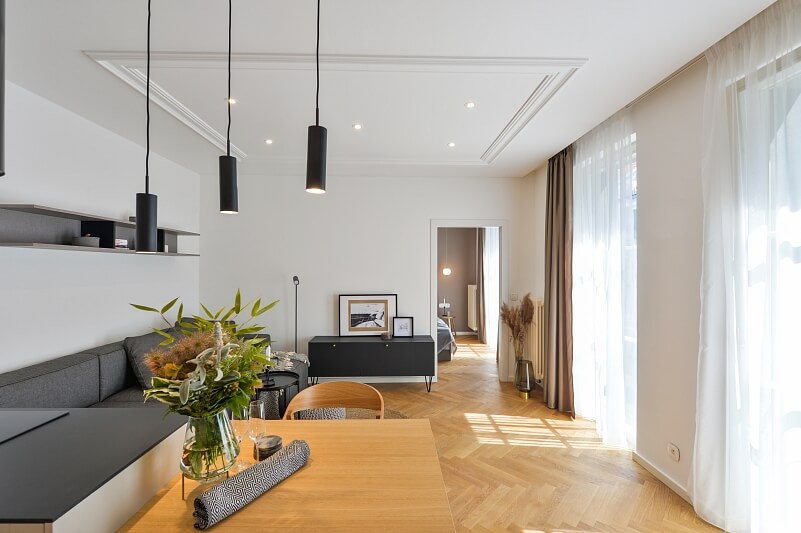 Žižkov - Prague 3 | Rent, Apartment One-bedroom (2+kk), 42 m²