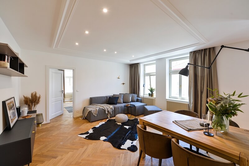 Žižkov - Prague 3 | Rent, Apartment One-bedroom (2+kk), 54 m²