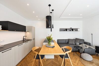 Žižkov - Prague 3 | Rent, Apartment One-bedroom (2+kk), 43 m²