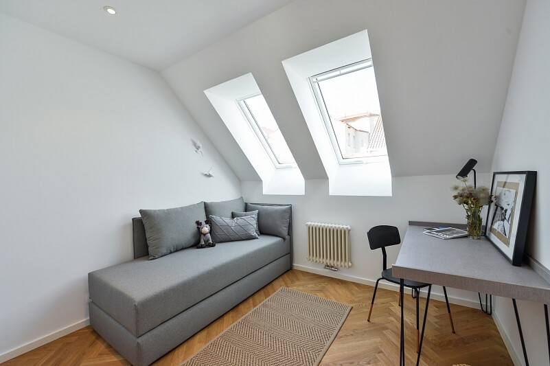 Žižkov - Prague 3 | Rent, Apartment Two-bedroom (3+kk), 104 m²