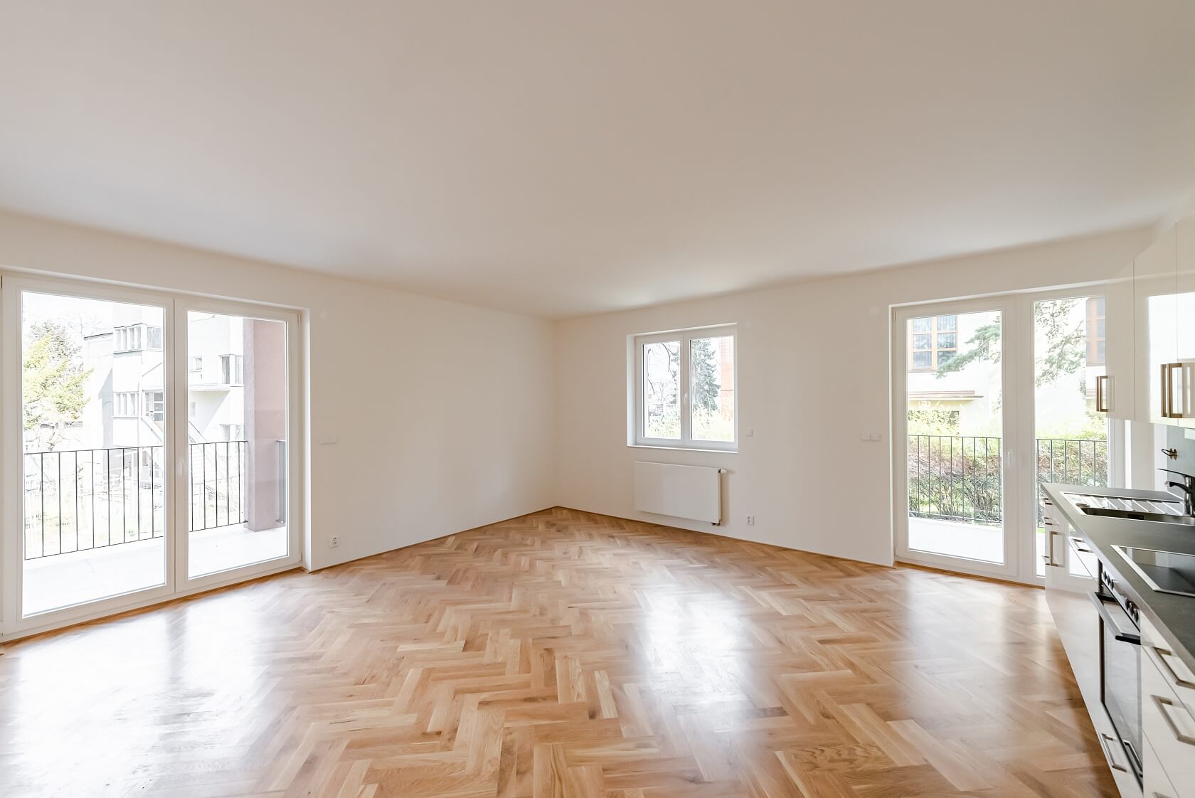 Smíchov - Prague 5 | Rent, Apartment Two-bedroom (3+kk), 101 m²