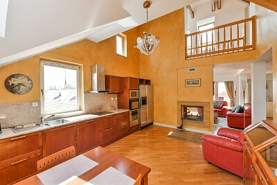 Korunní, Vinohrady - Prague 10 | Rent, Apartment Four-bedroom (5+1), 165 m²