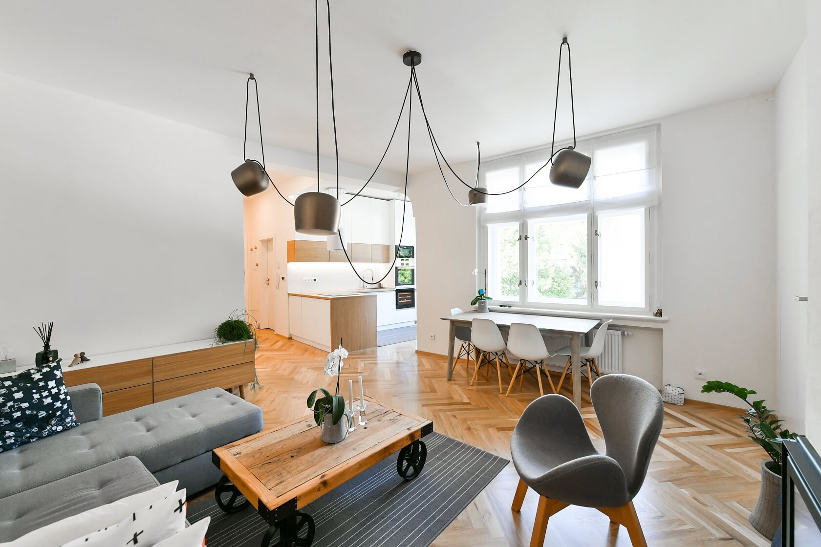 U Vojanky, Košíře - Prague 5 | Rent, Apartment Two-bedroom (3+kk), 91 m²