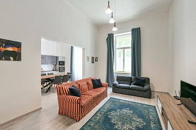 Šumavská, Vinohrady - Prague 2 | Rent, Apartment Two-bedroom (3+kk), 105 m²