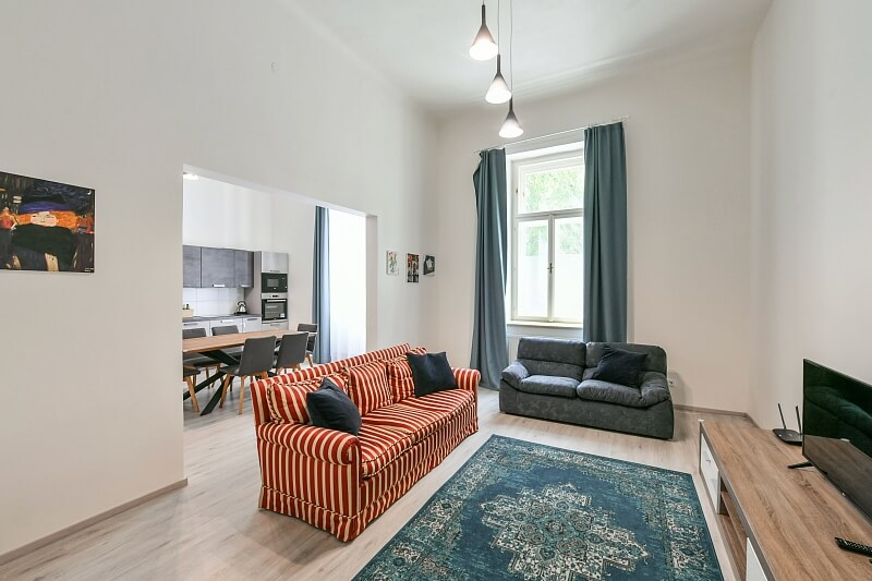 Šumavská, Vinohrady - Prague 2 | Rent, Apartment Two-bedroom (3+kk), 105 m²