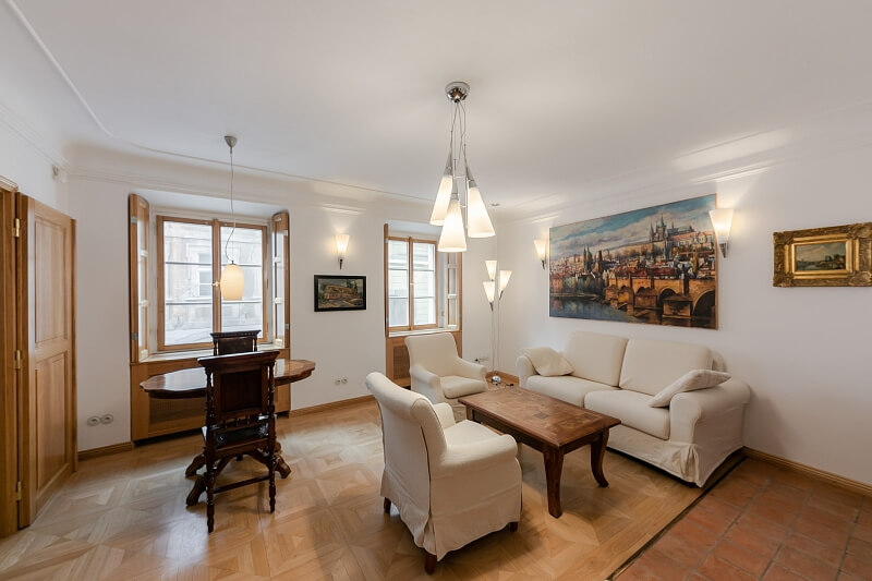 Nerudova, Malá Strana - Prague 1 | Rent, Apartment One-bedroom (2+1), 47 m²