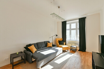 Terronská, Bubeneč - Prague 6 | Sale, Apartment One-bedroom (2+kk), 55 m²