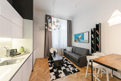 Myslíkova, Nové Město - Prague 2 | Rent, Apartment One-bedroom (2+kk), 40 m²
