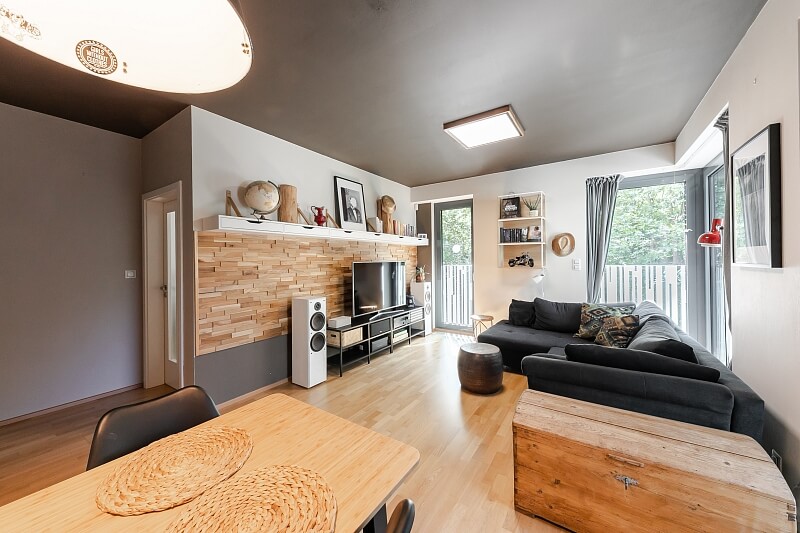 Olšanská, Žižkov - Prague 3 | Rent, Apartment One-bedroom (2+kk), 67 m²