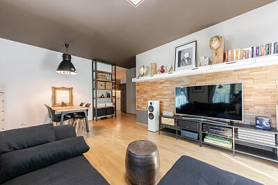 Olšanská, Žižkov - Prague 3 | Rent, Apartment One-bedroom (2+kk), 67 m²