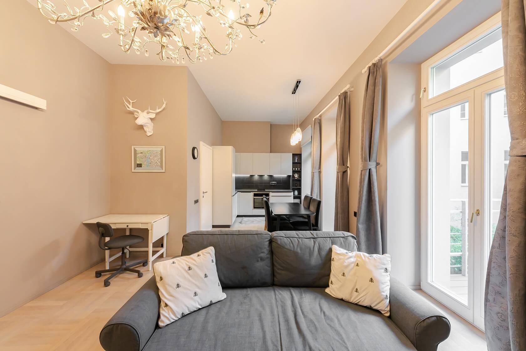 Spálená, Nové Město - Prague 1 | Rent, Apartment One-bedroom (2+kk), 53 m²