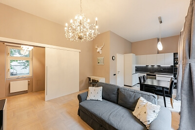 Spálená, Nové Město - Prague 1 | Rent, Apartment One-bedroom (2+kk), 53 m²