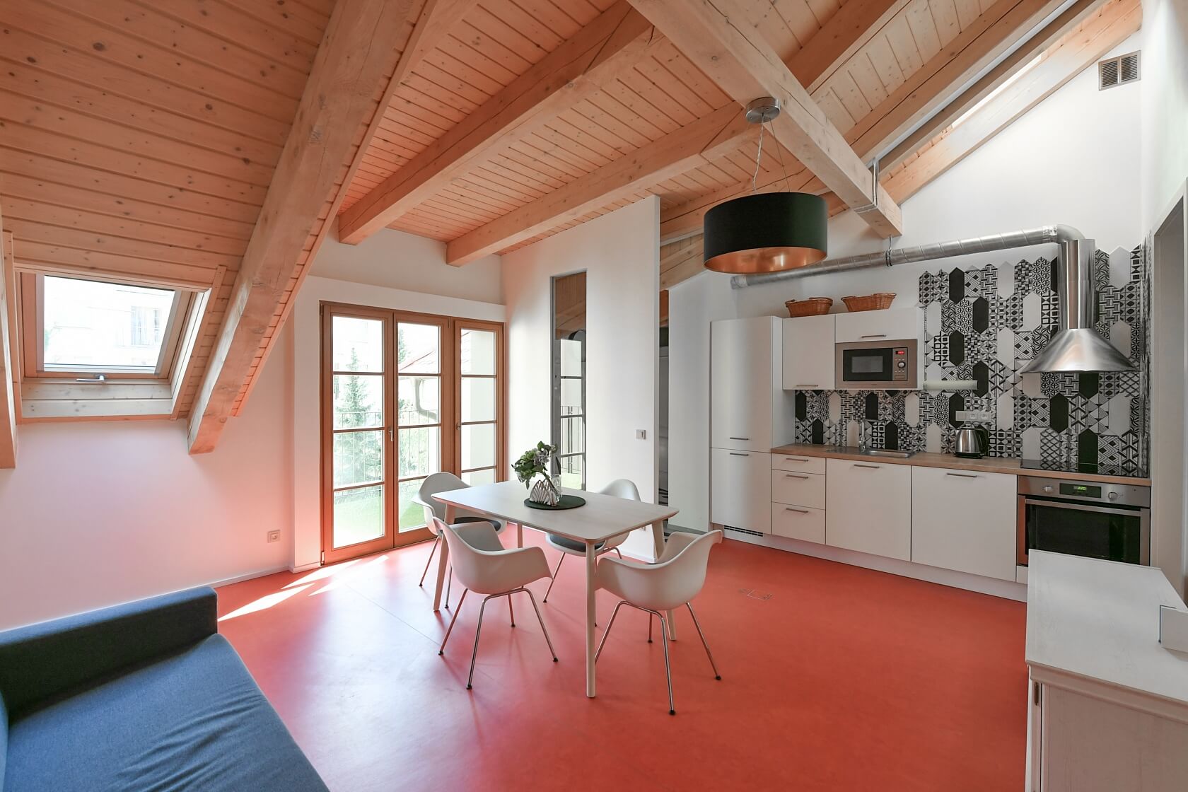 Šlikova, Břevnov - Prague 6 | Rent, Apartment Two-bedroom (3+kk), 75 m²