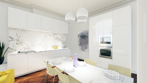 Brno - sever - Brno-město | Sale, Apartment Two-bedroom (3+1), 115 m²