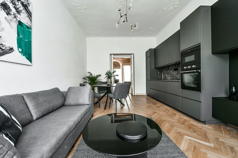 Ovenecká, Bubeneč - Prague 7 | Rent, Apartment Two-bedroom (3+kk), 84 m²