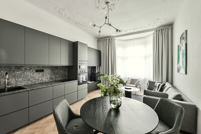 Ovenecká, Bubeneč - Praha 7 | Pronájem, Byt 3+kk, 84 m²