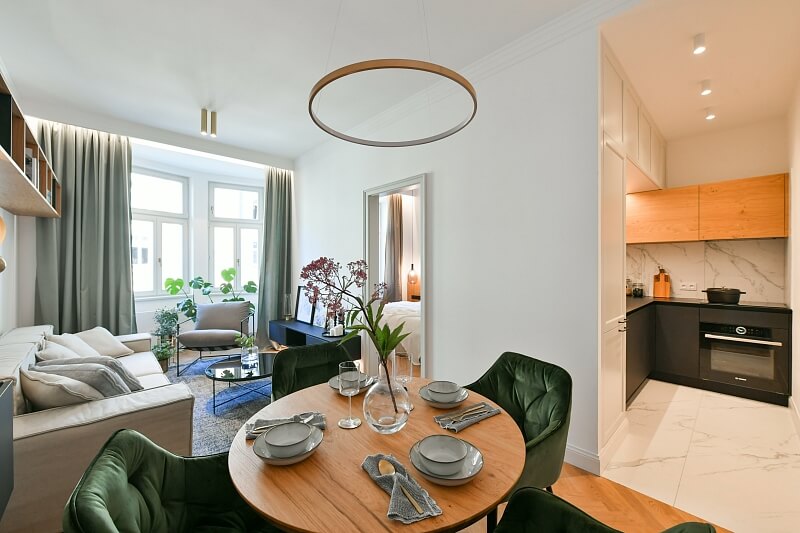 Nusle - Prague 2 | Rent, Apartment One-bedroom (2+kk), 43 m²