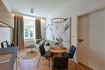 Nusle - Prague 2 | Rent, Apartment One-bedroom (2+kk), 48 m²