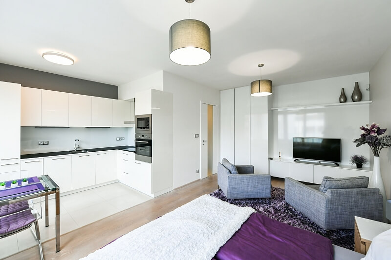 U Nikolajky, Smíchov - Prague 5 | Rent, Apartment Studio (1+kk), 39 m²