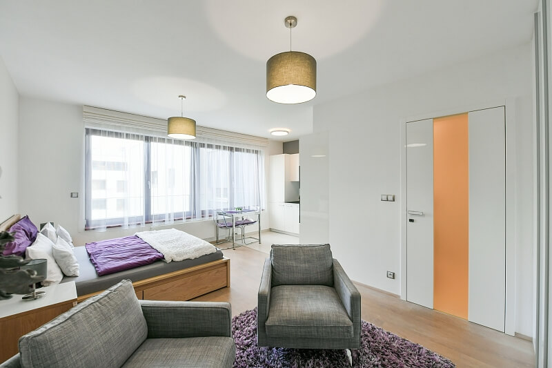 U Nikolajky, Smíchov - Praha 5 | Pronájem, Byt 1+kk, 39 m²