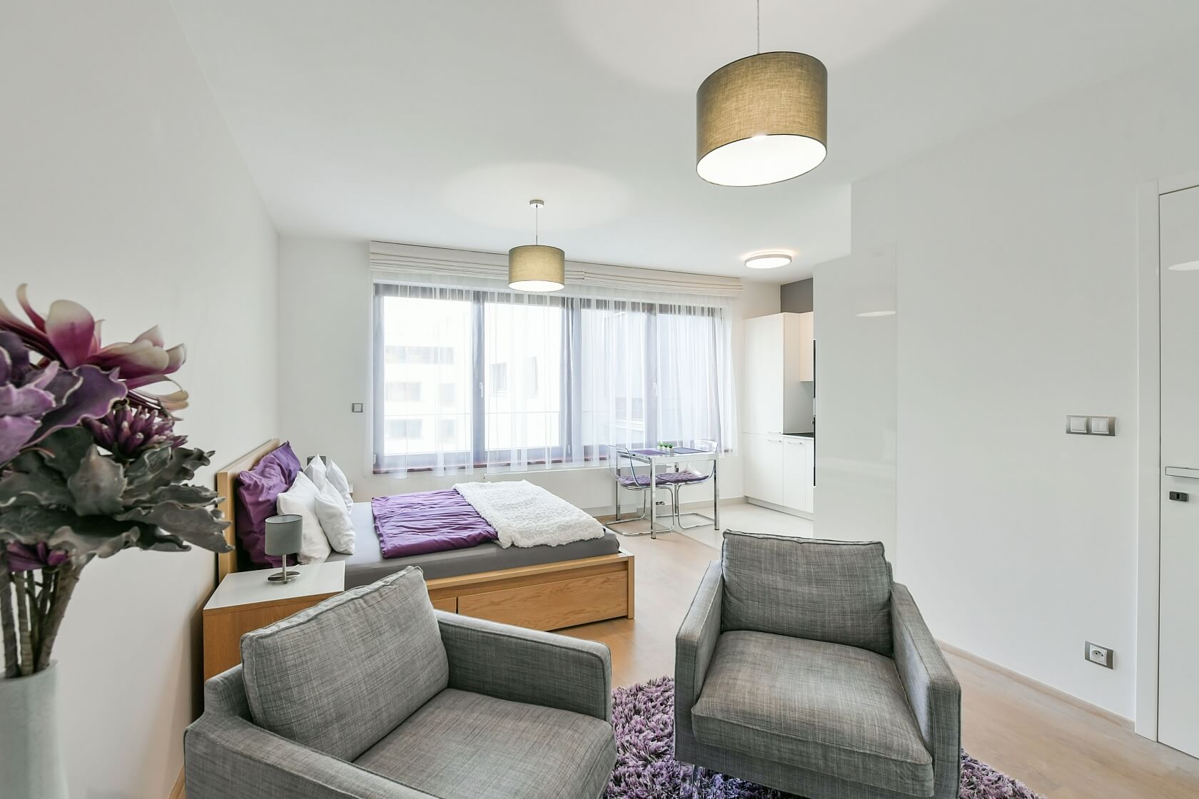 U Nikolajky, Smíchov - Prague 5 | Rent, Apartment Studio (1+kk), 39 m²
