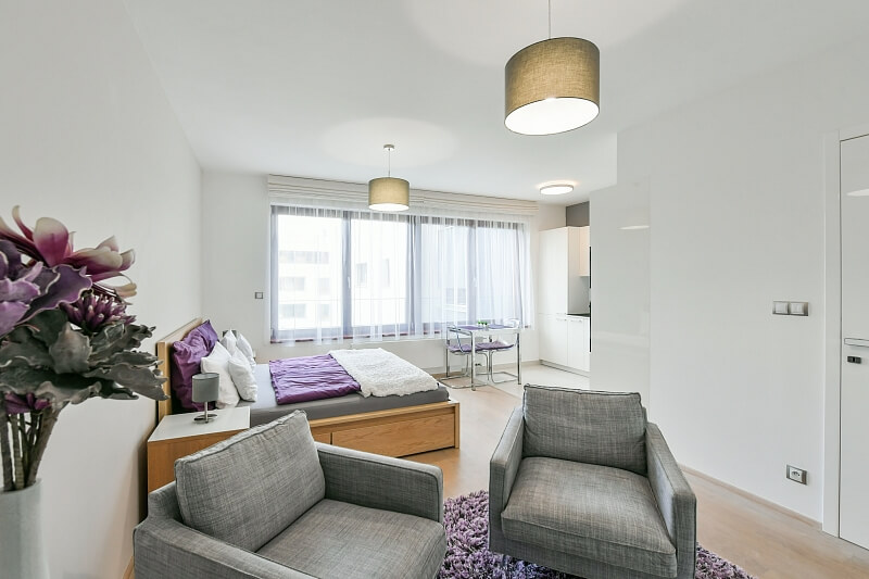 U Nikolajky, Smíchov - Prague 5 | Rent, Apartment Studio (1+kk), 39 m²