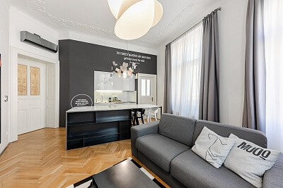 Myslíkova, Nové Město - Prague 2 | Rent, Apartment One-bedroom (2+kk), 49 m²