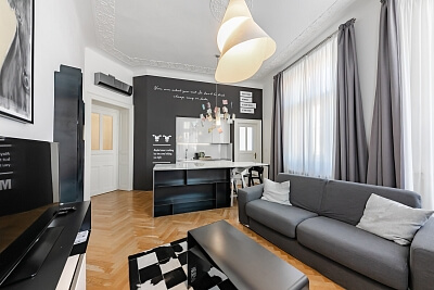 Myslíkova, Nové Město - Prague 2 | Rent, Apartment One-bedroom (2+kk), 49 m²