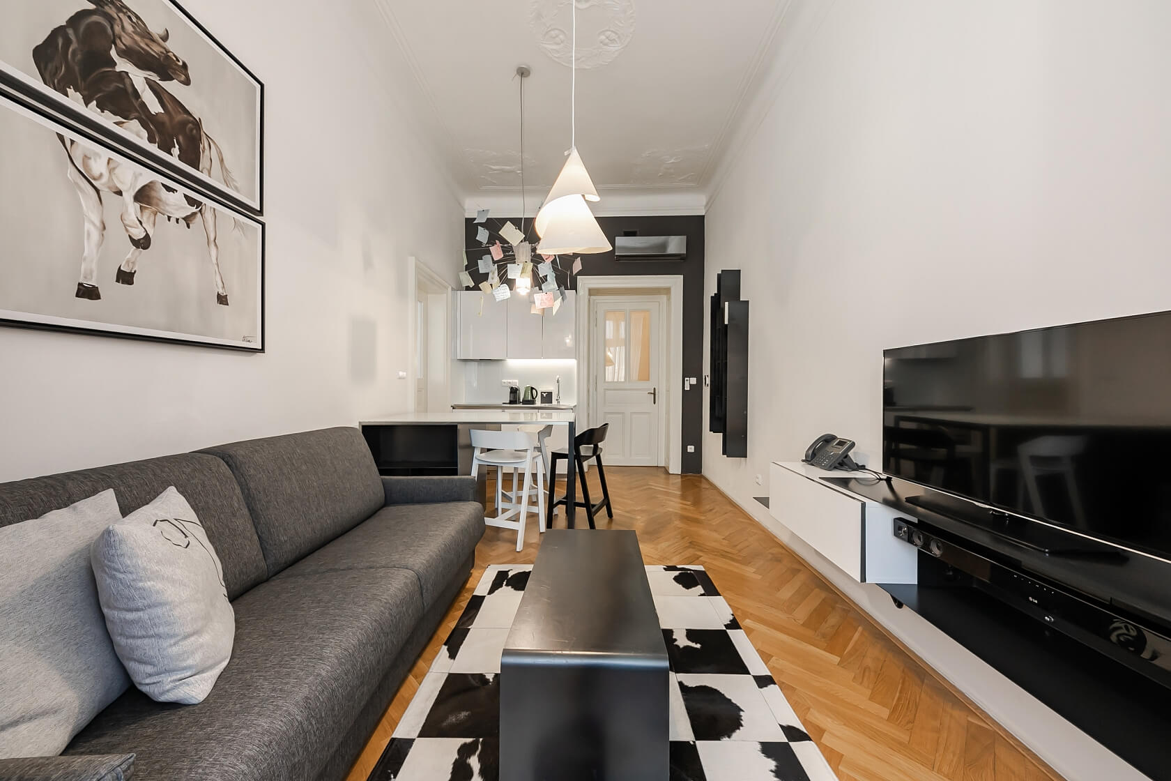Myslíkova, Nové Město - Prague 2 | Rent, Apartment One-bedroom (2+kk), 48 m²