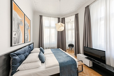 Myslíkova, Nové Město - Prague 2 | Rent, Apartment One-bedroom (2+kk), 48 m²