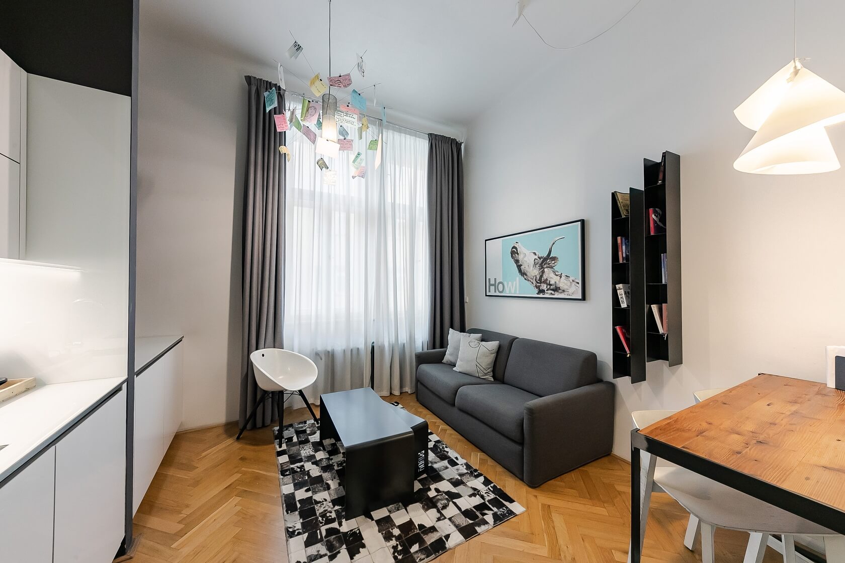 Myslíkova, Nové Město - Prague 2 | Rent, Apartment One-bedroom (2+kk), 40 m²