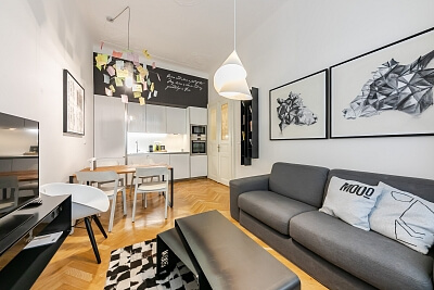 Myslíkova, Nové Město - Prague 2 | Rent, Apartment One-bedroom (2+kk), 41 m²